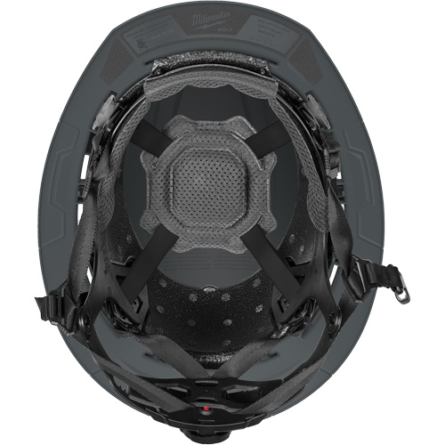 Casque de s&eacute;curit&eacute; &agrave; bord complet BOLT, Suspension Rochet, CSA type 2 Nia-Chem Ltd.