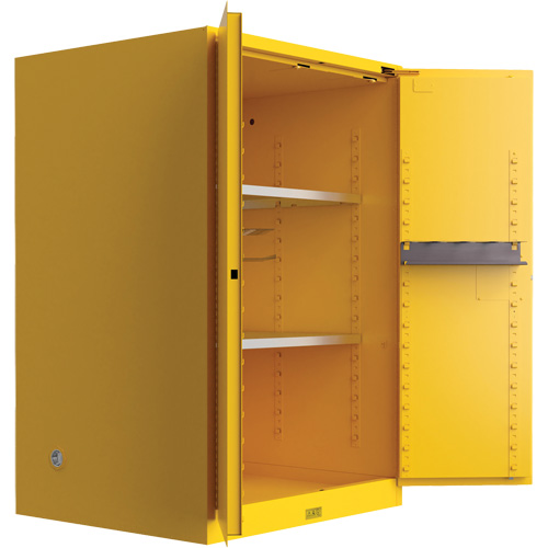 Armoire de s&eacute;curit&eacute; pour produits inflammables Utili-Guard+, 45 gal., 2 Porte(s), 43" La x 65" h x 22" p Nia-Chem Ltd.