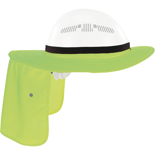 Visi&egrave;re universelle avec protection de la nuque pour casque de s&eacute;curit&eacute; Chill-Its 6661, Lime haute visibilit&eacute; Nia-Chem Ltd.