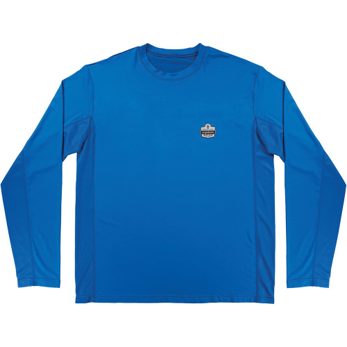 Chill-Its 6689 Cooling Long Sleeve Sun Shirt with UV Protection, Blue, Small Nia-Chem Ltd.
