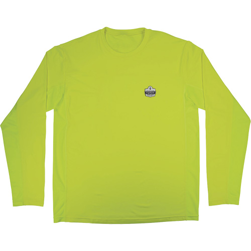 Chill-Its 6689 Cooling Long Sleeve Sun Shirt with UV Protection, High-Visibility Lime-Yellow, Small Nia-Chem Ltd.