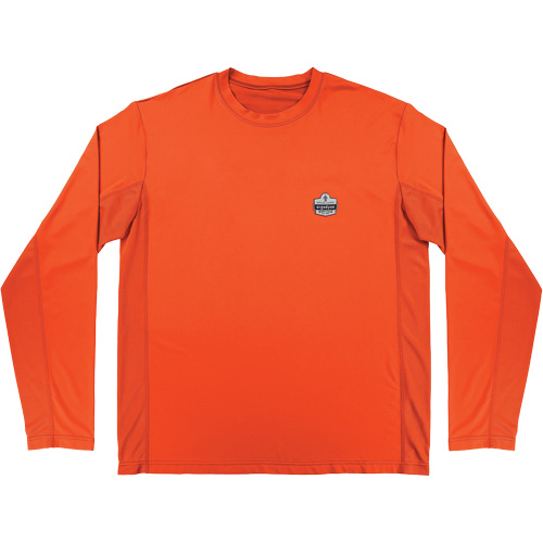 Chill-Its 6689 Cooling Long Sleeve Sun Shirt with UV Protection, Orange, Small Nia-Chem Ltd.
