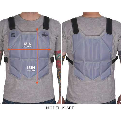 Chill-Its 6210 Phase Change Cooling Vest, One Size, Blue Nia-Chem Ltd.