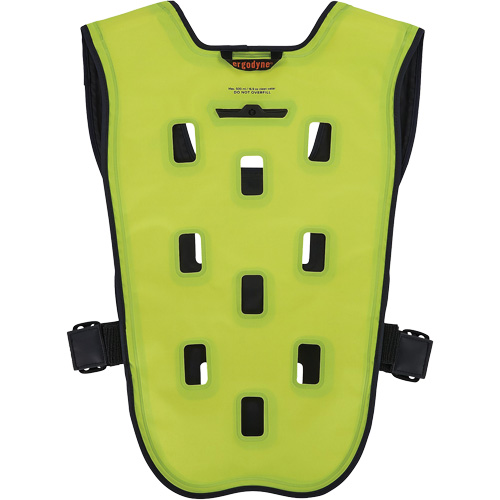 Veste de refroidissement &eacute;vaporatif Chill-Its 6685 avec fermeture &agrave; glissi&egrave;re, 2T-grand/3T-grand, Jaune lime haute visibilit&eacute; Nia-Chem Ltd.