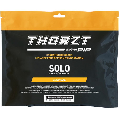 THORZT Sugar-Free Solo Shot Hydration Drink Mix, Single Serve, Tropical Nia-Chem Ltd.