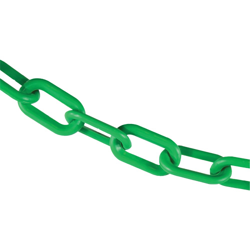 Chaîne de barri&egrave;re en plastique, Vert Nia-Chem Ltd.