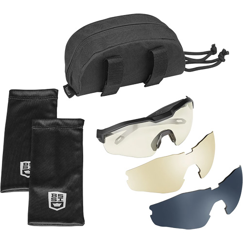 MY6 Safety Glasse Eyeshield Kit, Clear/Copper/Smoke Lens, Anti-Fog/Anti-Scratch, ANSI Z87+ Nia-Chem Ltd.