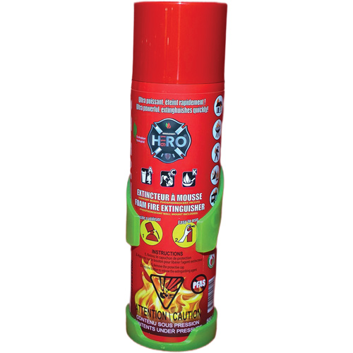 Hero 911 PFAS-Free Fire Extinguisher, ACK, 500 ml Capacity Nia-Chem Ltd.