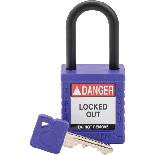 Cadenas de s&eacute;curit&eacute; Velocity, Cadenas de s&eacute;curit&eacute;, Cl&eacute;s diff&eacute;rentes, Nylon, Largeur de 1-1/2" Nia-Chem Ltd.