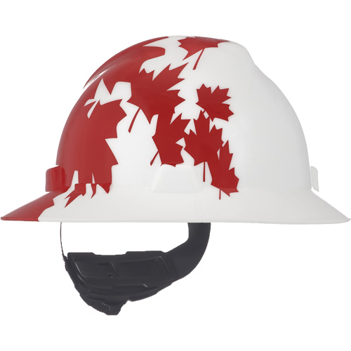 Casque de protection V-Gard &agrave; fentes s&eacute;rie Canadian Freedom, Suspension Rochet, Non ventil&eacute; Nia-Chem Ltd.