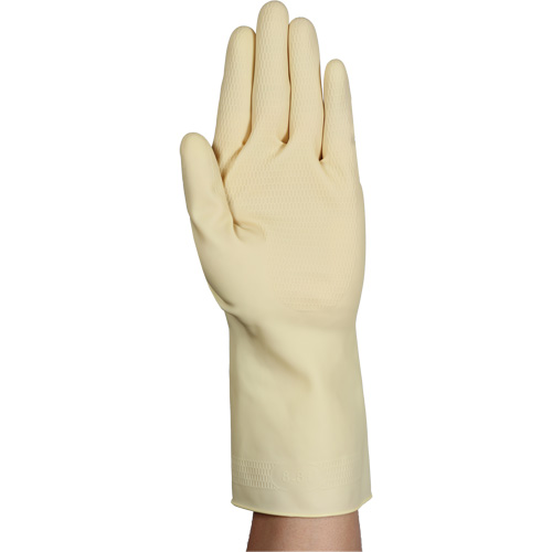 AlphaTec&reg; 87-137 Lightweight Natural Gloves, Size 10, 11.8" L, Rubber Latex, 16-mil Nia-Chem Ltd.