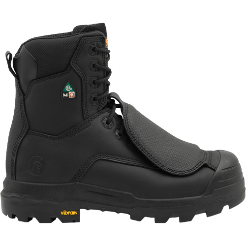 Bottes de travail Vulcan avec protecteur m&eacute;tatarsien &agrave; l'ext&eacute;rieur, Cuir, Taille 6, Imperm&eacute;able Nia-Chem Ltd.