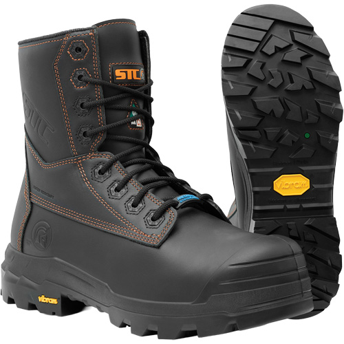 Metpro Flex Work Boots with Metguard, Leather, Size 10, Impermeable Nia-Chem Ltd.