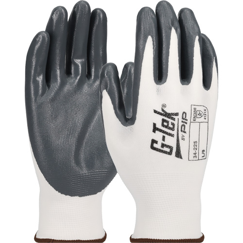 G-Tek&reg; Economy Seamless Knit Glove, X-Large, Nitrile Coating, 13 Gauge, Nylon Shell Nia-Chem Ltd.