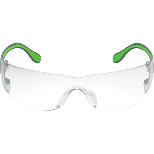 Lunettes de s&eacute;curit&eacute; gris/vert Adapt Lite, Lentille Transparent, Antibu&eacute;e/Anti-&eacute;gratignures, ANSI Z87+/R&eacute;pond ou surpasse la norme CSA Z94.3 Nia-Chem Ltd.