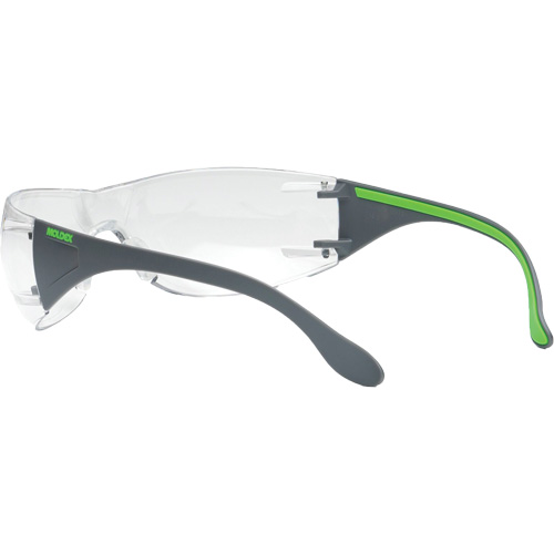 Lunettes de s&eacute;curit&eacute; gris/vert Adapt Lite, Lentille Transparent, Antibu&eacute;e/Anti-&eacute;gratignures, ANSI Z87+/R&eacute;pond ou surpasse la norme CSA Z94.3 Nia-Chem Ltd.
