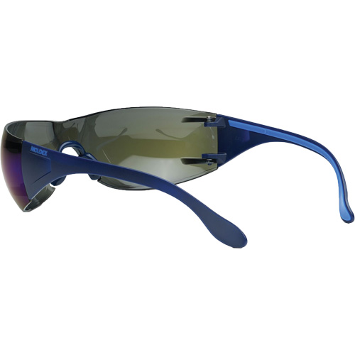 Lunettes de s&eacute;curit&eacute; Adapt Lite, Lentille Miroir bleu, Antibu&eacute;e/Anti-&eacute;gratignures, ANSI Z87+/R&eacute;pond ou surpasse la norme CSA Z94.3 Nia-Chem Ltd.