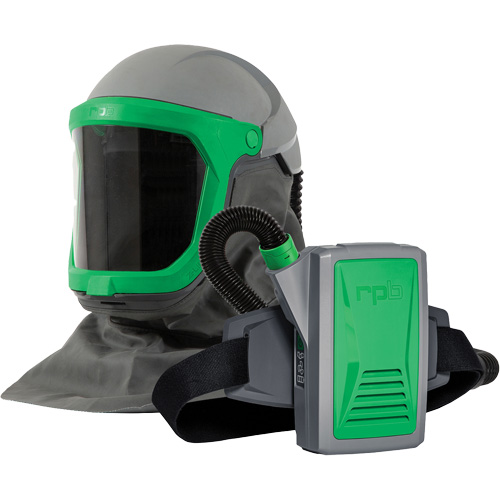 Z-Link Powered Air Respirator with Zytec FR Shoulder Cape, Facepiece Respirator/Welding Helmet Nia-Chem Ltd.