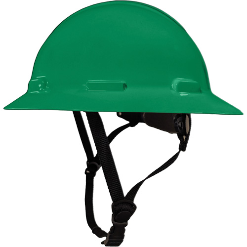 Casque de s&eacute;curit&eacute; &agrave; bordure compl&egrave;te LIDGUARD avec mentonni&egrave;re, R&eacute;pond aux normes CSA type 1, Suspension Rochet, Ventil&eacute; Nia-Chem Ltd.