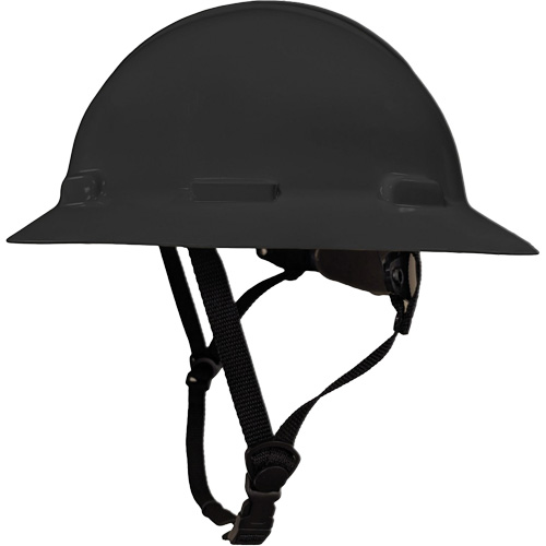 Casque de s&eacute;curit&eacute; &agrave; bordure compl&egrave;te LIDGUARD avec mentonni&egrave;re, R&eacute;pond aux normes CSA type 1, Suspension Rochet, Ventil&eacute; Nia-Chem Ltd.