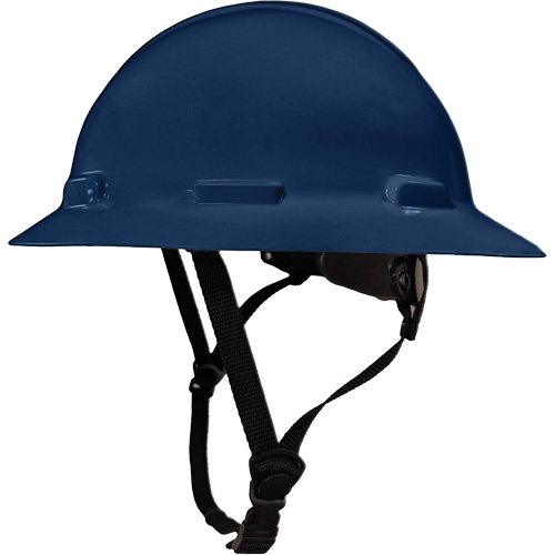 Casque de s&eacute;curit&eacute; &agrave; bordure compl&egrave;te LIDGUARD avec mentonni&egrave;re, R&eacute;pond aux normes CSA type 1, Suspension Rochet, Ventil&eacute; Nia-Chem Ltd.