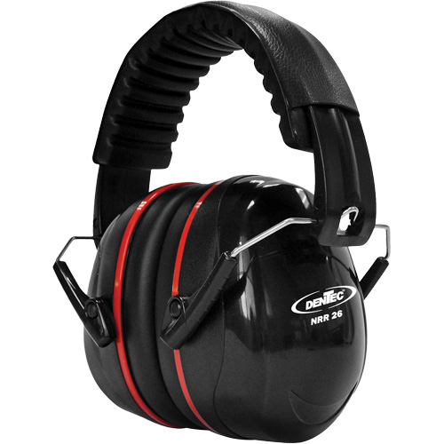 Cache-oreille SEALTEC de s&eacute;rie 500 avec bras doubles en acier inoxydable, Bandeau repliable, 26 dB NRR dB Nia-Chem Ltd.
