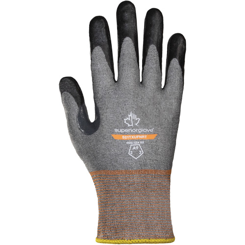 Gants ultra-minces Dexterity Pro S21TXUFNRT, 6, Calibre 21, Rev&ecirc;tement Mousse de nitrile, ASTM ANSI niveau A9 Nia-Chem Ltd.