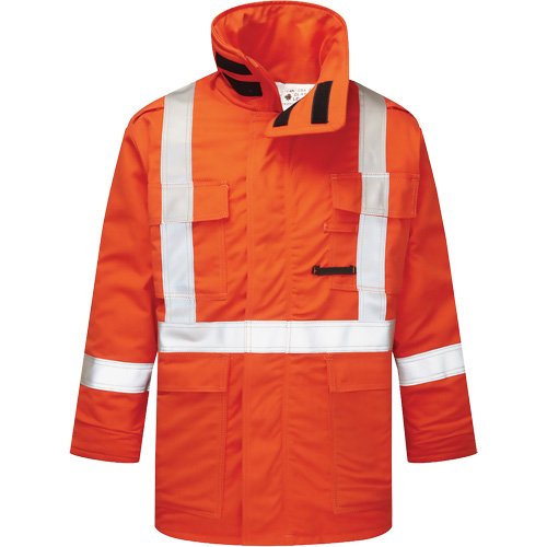 Parka isol&eacute; de 9 oz Haute visibilit&eacute; Avenger, style 515, Hommes, Moyen, Orange Nia-Chem Ltd.