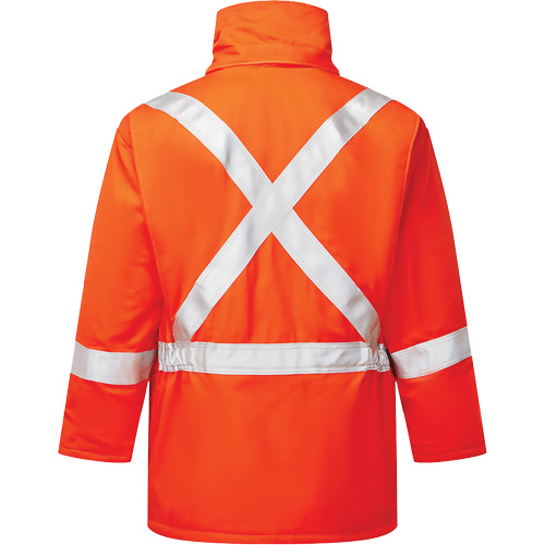 Parka isol&eacute; de 9 oz Haute visibilit&eacute; Avenger, style 515, Hommes, Moyen, Orange Nia-Chem Ltd.