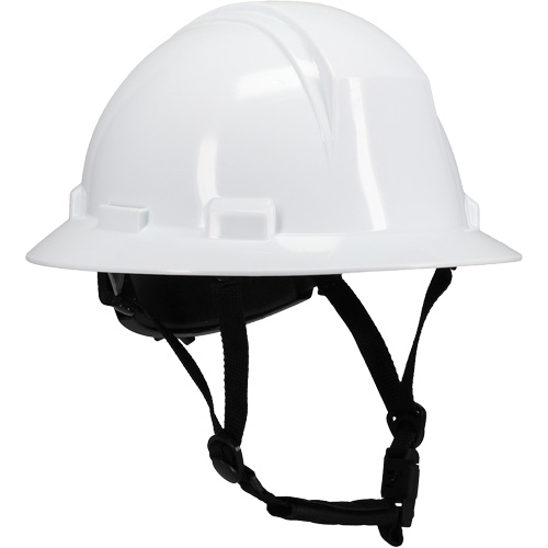 Kilimanjaro Full Brim Safety Helmet with HDPE Shell, Meets CSA Type 2, Ratchet Suspension, Non-Vented Nia-Chem Ltd.