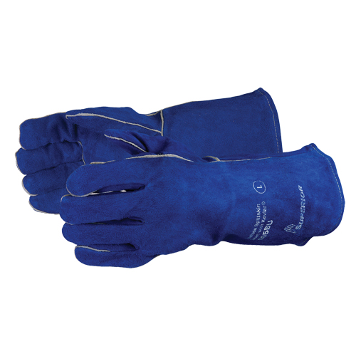Welding Gloves, Split Cowhide, Size One Size Nia-Chem Ltd.