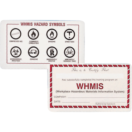 WHMIS Wallet Cards Nia-Chem Ltd.