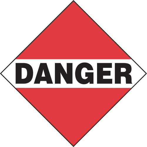 Danger Mixed Load TDG Placard, Plastic Nia-Chem Ltd.