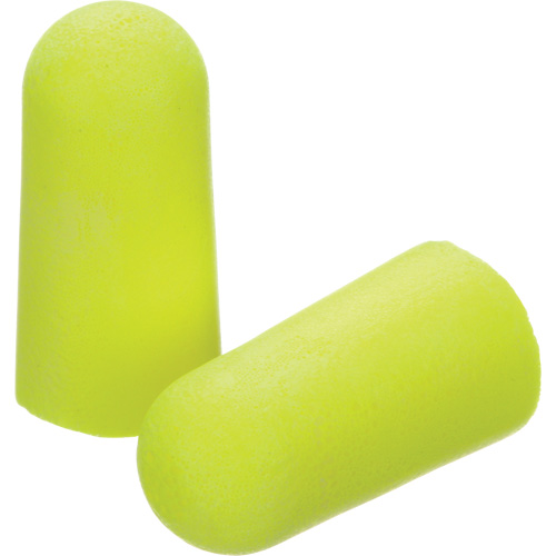 Bouchons d'oreilles n&eacute;on jaune E-A-Rsoft, Vrac - Sac en poly Nia-Chem Ltd.