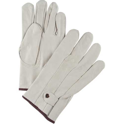 Standard-Duty Ropers Gloves, Large, Grain Cowhide Palm Nia-Chem Ltd.