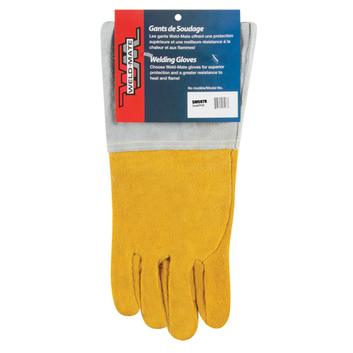 Gants de soudage TIG &agrave; ajustement sup&eacute;rieur, Cuir de daim refendu, Taille Petit Nia-Chem Ltd.