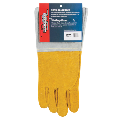 Gants de soudage TIG &agrave; ajustement sup&eacute;rieur, Cuir de daim refendu, Taille T-Grand Nia-Chem Ltd.