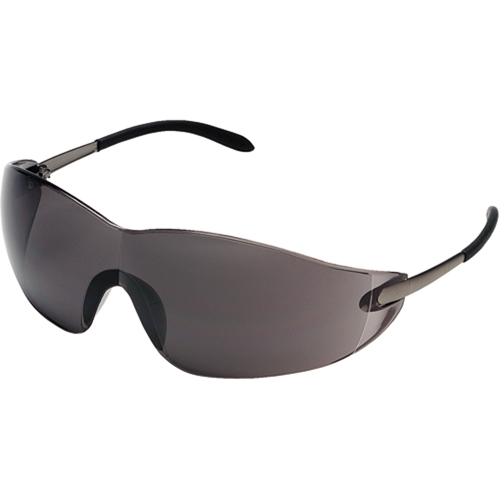 Blackjack&reg; Safety Glasses, Grey/Smoke Lens, Anti-Scratch, ANSI Z87+/Meets/Exceeds CSA Z94.3 Nia-Chem Ltd.