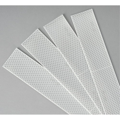 3M Scotchlite Diamond Grade Conspicuity Sheeting Series 983, 2" W x 12" L, White Nia-Chem Ltd.