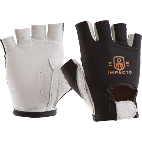 Anti-Impact Right-Hand Glove, Small, Goatskin/Split Leather Palm, Hook & Loop Cuff Nia-Chem Ltd.