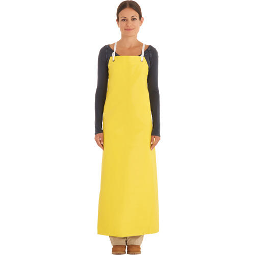 Reinforced Heavy-Duty Apron, Neoprene, 45" L x 35" W, Yellow Nia-Chem Ltd.