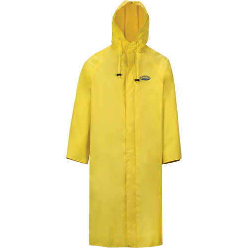 V&ecirc;tements imperm&eacute;ables Hurricane ignifuges et r&eacute;sistants &agrave; l'huile, manteau de 48', 5T-Grand, Jaune Nia-Chem Ltd.