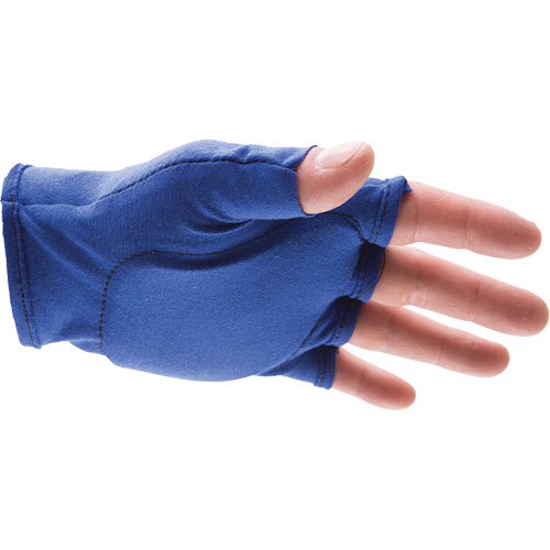Doublures antichocs pour gants sans doigts, main droite, 6/T-petit, Paume en Synth&eacute;tique, Poignet &agrave; enfiler Nia-Chem Ltd.