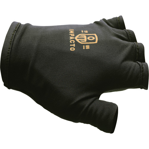 Anti-Impact Fingerless Left-Hand Glove, X-Small, Split Leather Palm, Slip-On Cuff Nia-Chem Ltd.