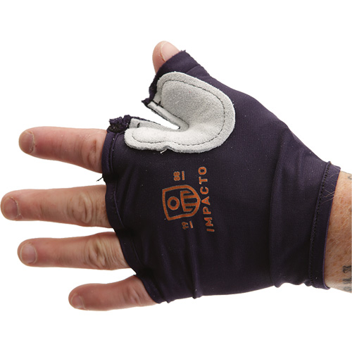 Tool Grip Fingerless Glove with Web Pad - Left, Size X-Small, Suede Palm Nia-Chem Ltd.