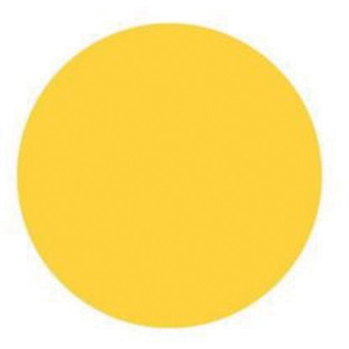&eacute;tiquettes rondes inscriptibles, Cercle, 1,5" lo x 1,5" la, Jaune Nia-Chem Ltd.