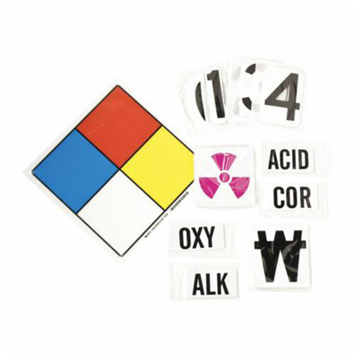 Trousse de syst&egrave;me de plaques-&eacute;tiquettes NFPA Nia-Chem Ltd.