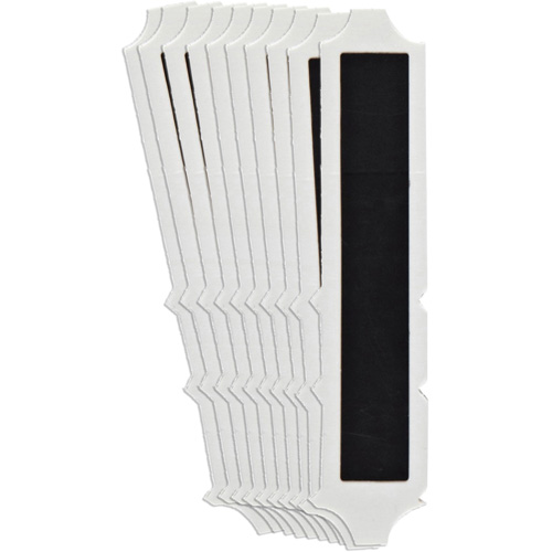 &eacute;tiquettes de lettres et chiffres gothiques individuels Quick-Align, I, 4" h, Noir Nia-Chem Ltd.