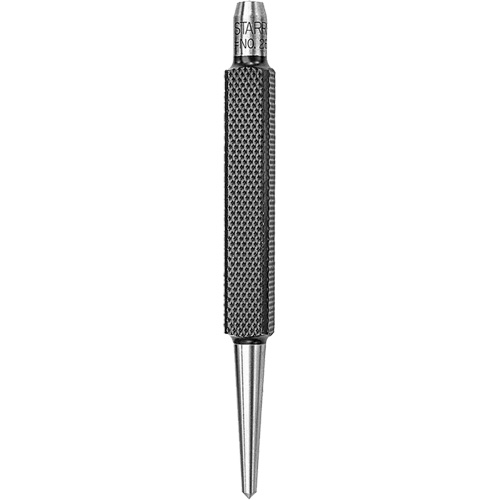 Pointeau &agrave; centrer &agrave; tige carr&eacute;e, 1/8" dia., 3/8" &eacute;paisseur de la lame, 4" lo. Nia-Chem Ltd.