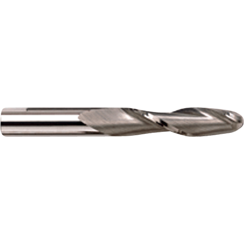 Ball End Extra Long Series End Mill, 5/16" Dia., 4 Flutes, Carbide Nia-Chem Ltd.